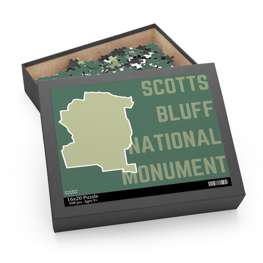 Scotts Bluff National Monument Puzzle (252, 500-Piece)