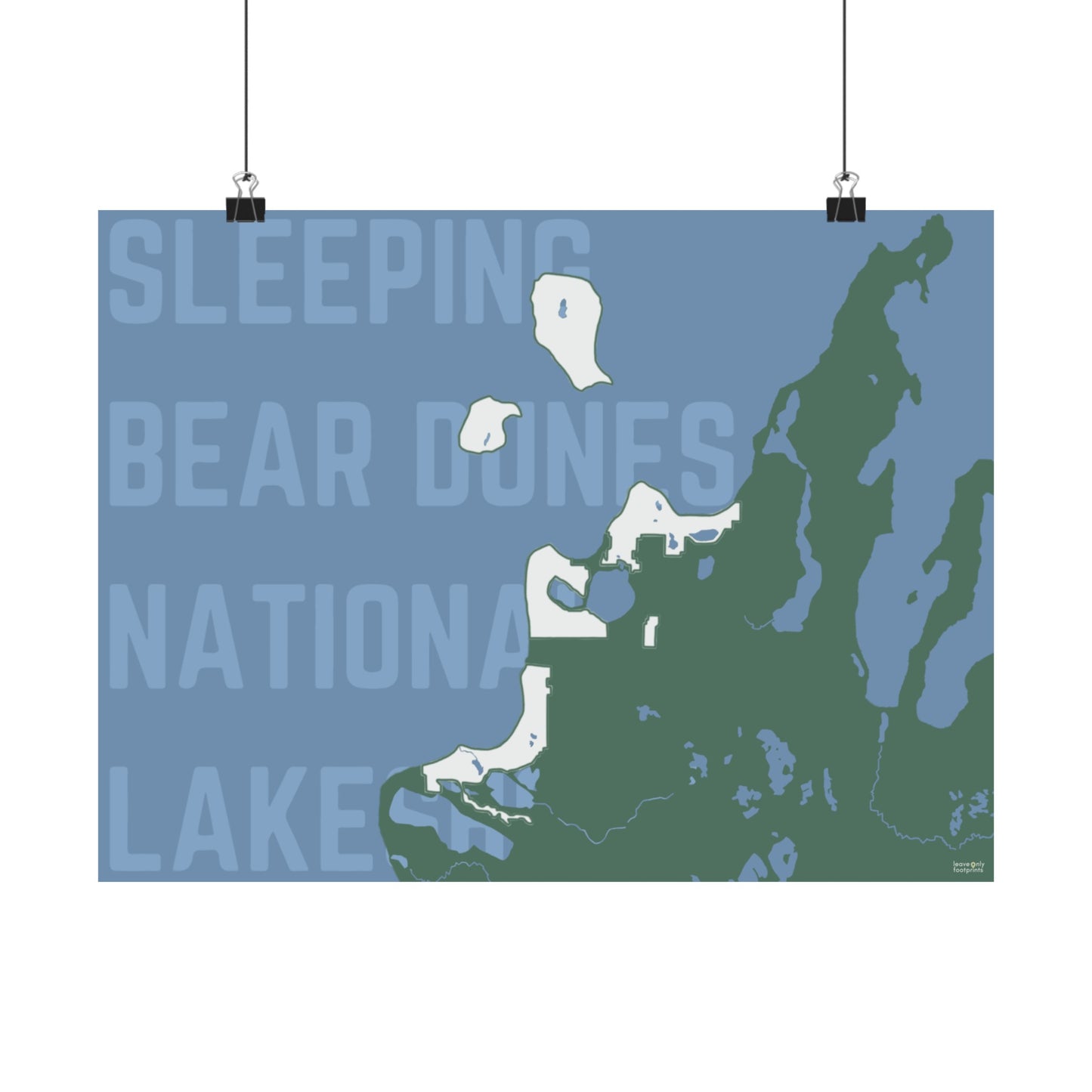 Sleeping Bear Dunes National Lakeshore Horizontal Print