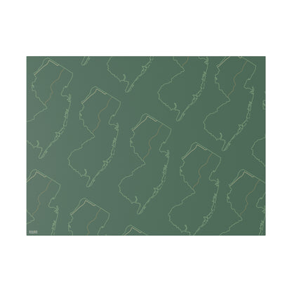 New Jersey National Trails Matte Canvas, Stretched, 0.75"