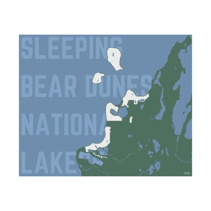 Sleeping Bear Dunes National Lakeshore Horizontal Print